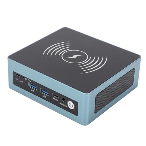 PC, Kleiner Desktop-Computer I5 12. Generation CPU Low Power 8G 256G Micro-PC mit Kabelloser Aufladung, für Office Business, mit Hochgeschwindigkeits-300M-Wireless-Netzwerkkarte PC, Kleiner Desktop-Computer I5 12. Generation CPU Low Power 8G 256G Micro-PC mit Kabelloser Aufladung, für Office Business, mit Hochgeschwindigkeits-300M-Wireless-Netzwerkkarte von CCYLEZ