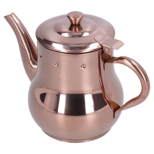Teekannen, 7,1 x 5,5 Zoll Teekanne, Edelstahl 304, für Tee und Kaffee von CCYLEZ