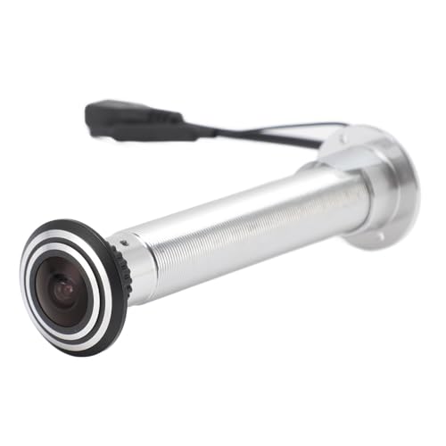Tür-Augenloch-Viewer-Kamera, Eingebauter Lautsprecher, 2-Wege-Sprechfunktion, Dualband-WLAN, Bewegungserkennungsalarm, 170-Grad-Weitwinkel, Unterstützung für Mobile (EU-Stecker) von CCYLEZ