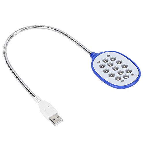 USB-Leselampe, LED-Schwanenhals-Nachtlicht, einstellbare Augenschutz-LED-Tastaturleuchte für Notebook-PC von CCYLEZ