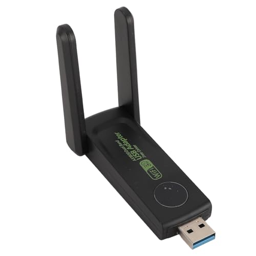 USB Wireless Network Adapter, Dual BAND 150Mbps Wireless WiFi Dongle, USB 3.0 WiFi Adapter Externe High Gain Dual Antenne, Unterstützung 2.4GHz und 5GHz Kühlkörper-Design USB Wireless Network Adapter, Dual BAND 150Mbps Wireless WiFi Dongle, USB 3.0 WiFi Adapter Externe High Gain Dual Antenne, Unterstützung 2.4GHz und 5GHz Kühlkörper-Design von CCYLEZ