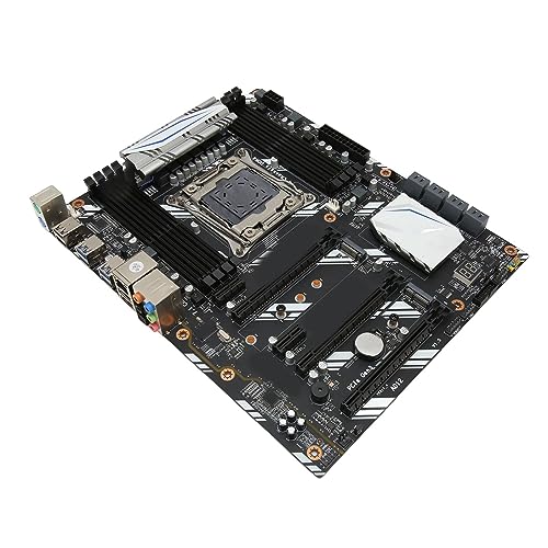 X99 D8 DDR4 Computer-Motherboard, Hochgeschwindigkeitsübertragung DDR4 Motherboard mit Gigabit-NIC, unterstützt LGA2011 V3/V4 Vollsystem für Game Player von CCYLEZ