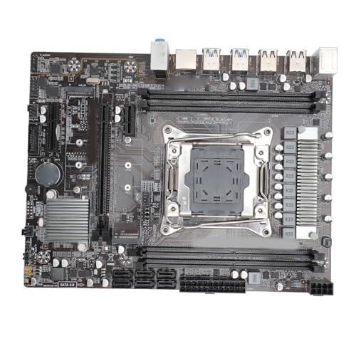 X99 Motherboard DDR4 Dual Channel 128G NVME PCIE X4 8 Phasen Netzteil Integrierter Chip LGA 2011 3, für Desktop-PC von CCYLEZ