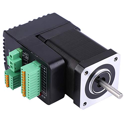 iHSS42-24-07 NEMA17 2 Phasen Schrittmotor 1.2A 24V Closed Loop Stepper Motor 24V 0.7Nm Hybrid Servo Motor mit Doppelter Pulssteuerung, Stabiler Leistung von CCYLEZ