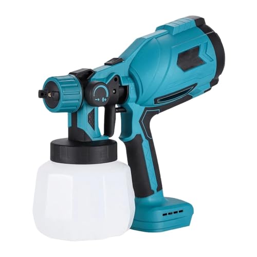 1000 ML Elektrische Spritzpistole Hand Cordless High Power Elektrische Farbe Sprayer Hause DIY Einfache Spritzen For 18V Batterie 1000 ML Elektrische Spritzpistole Hand Cordless High Power Elektrische Farbe Sprayer Hause DIY Einfache Spritzen For 18V Batterie von CCZRD