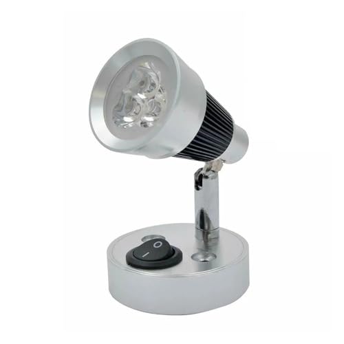 12V Leselicht RV Wandleuchte Weiße LED 3500K Camper Nachttischlampe Wohnmobilzubehör For Auto Caravan Boot von CCZRD