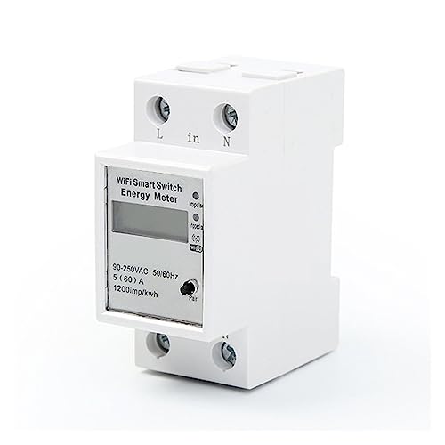 400W AC 90-250V Einphasig Din-schiene Wifi Smart Energy Meter Stromverbrauch Kwh Meter Wattmeter Unterstützung Smartlife Tuya App von CCZRD