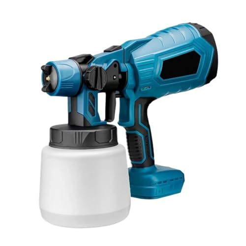 CCZRD 1000 Ml Kabellose Elektrische Spritzpistole Mit Großer Kapazität, Tragbares Farbspritzgerät For Haushaltsdesinfektion Und Sterilisation(Without Battery) von CCZRD