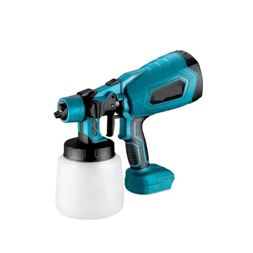CCZRD 1000ML Elektrische Spritzpistole Akku-Farbspritzgerät Auto Möbel Stahlbeschichtung Airbrush Kompatibel For 18V Batterie CCZRD 1000ML Elektrische Spritzpistole Akku-Farbspritzgerät Auto Möbel Stahlbeschichtung Airbrush Kompatibel For 18V Batterie von CCZRD