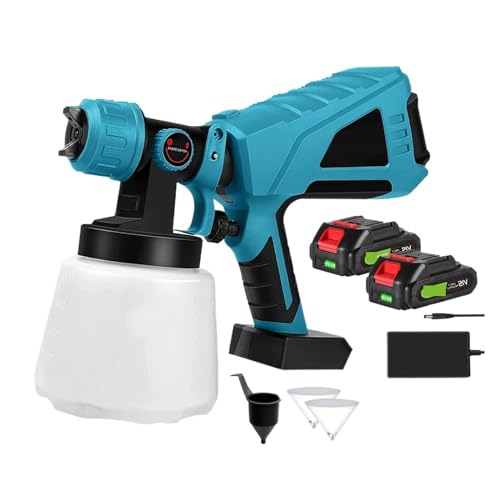 CCZRD 1500W Elektrische Akku-Spritzpistole Farbspritzgerät Automöbel Stahlbeschichtung Airbrush For 18V Batterie 1,5Ah CCZRD 1500W Elektrische Akku-Spritzpistole Farbspritzgerät Automöbel Stahlbeschichtung Airbrush For 18V Batterie 1,5Ah von CCZRD