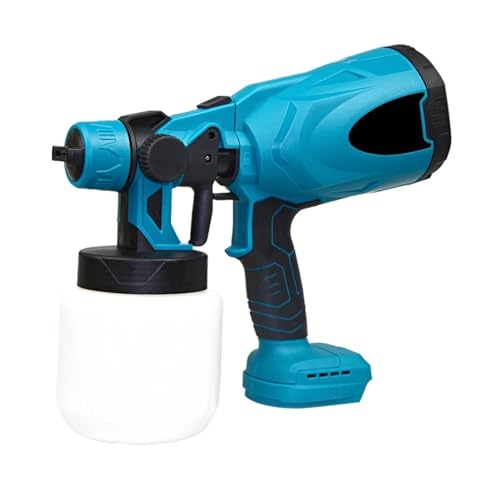 CCZRD 800 ML Elektrische Spritzpistole Akku-Farbspritzgerät Auto Möbel Stahlbeschichtung Airbrush Einfach Farbspritzgerät For 18 V Batterie(Without Battery) von CCZRD