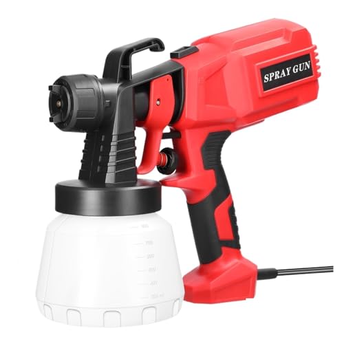 CCZRD 800 Ml Elektrische Farbspritzmaschine, Große Kapazität, Abnehmbare Multifunktions-Hochdruck-Farbspritzpistole CCZRD 800 Ml Elektrische Farbspritzmaschine, Große Kapazität, Abnehmbare Multifunktions-Hochdruck-Farbspritzpistole von CCZRD