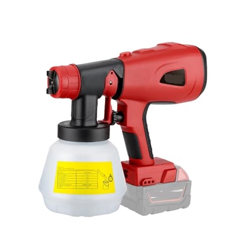 CCZRD 800ML Elektrische Spritzpistole Akku-Farbspritzgerät Möbel Stahlbeschichtung Airbrush For 18V Batterie CCZRD 800ML Elektrische Spritzpistole Akku-Farbspritzgerät Möbel Stahlbeschichtung Airbrush For 18V Batterie von CCZRD