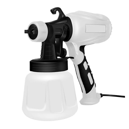 CCZRD 900 ML Elektrische Farbspritzgerät 650 Watt Spritzpistole Hochdruck Abnehmbare Ölsprühgerät Wandbeschichtung Airbrush Werkzeug Spritzmaschine von CCZRD