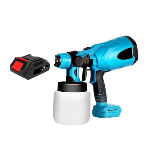 Elektrische Spritzpistole, 800 Ml, Leistungsstarkes Kabelloses Hand-Elektro-Farbspritzgerät, Heim-DIY-Einfaches Sprühen For 18 V-Batterie Elektrische Spritzpistole, 800 Ml, Leistungsstarkes Kabelloses Hand-Elektro-Farbspritzgerät, Heim-DIY-Einfaches Sprühen For 18 V-Batterie von CCZRD