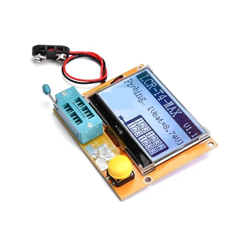 Transistortester Hochpräzises LCD-Digitalmessgerät Diode Triode Kapazität ESR MOS/PNP/NPN LCR MOSFET TFT(LCR-T4-MAX) von CCZRD