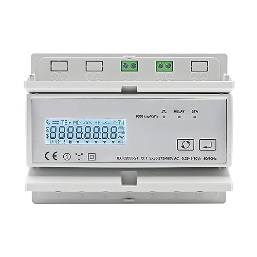 Tuya WiFi ZigBee Drei Phase Zwei-Wege Bidirektionale Energie KWh Meter Monitor Wattmeter Unterstützung Modbus RTU 3 * 85/190 V Oder 230/400 VAC(WiFi) von CCZRD