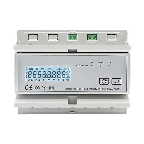 Tuya WiFi ZigBee Drei Phase Zwei-Wege Bidirektionale Energie KWh Meter Monitor Wattmeter Unterstützung Modbus RTU 3 * 85/190 V Oder 230/400 VAC(ZigBee) von CCZRD