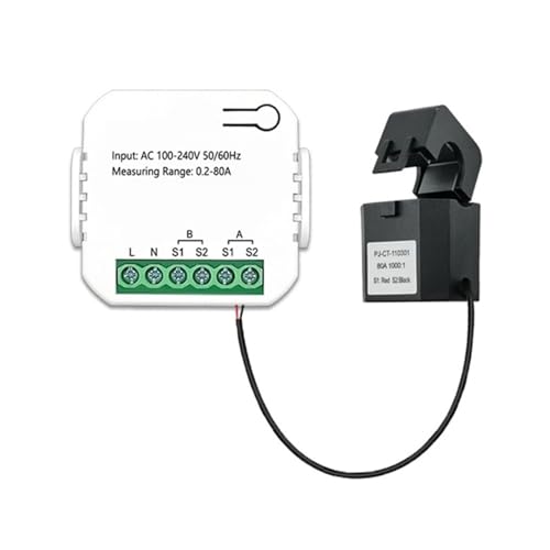 Tuya Wifi Intelligente Energie Meter Solar PV System Strom Produktion Verbrauch Bidirektionale Überwachung Meter APP Control CT(1CT) von CCZRD
