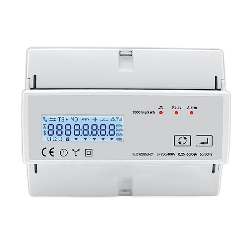 WIFI Smart TUYA 3P 2 Draht Energiezähler 50/60Hz Timer Stromverbrauch Monitor KWh Meter von CCZRD