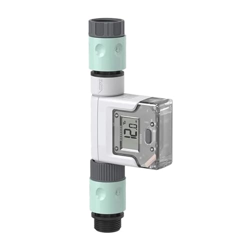 Wifi Smart Wasserdurchflussmesser Messgerät For Outdoor Gartenschlauch Bewässerung Bewässerung Wohnmobil Reise Messung Des Wasserverbrauchs(1PCS flow meter) von CCZRD