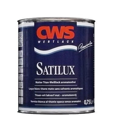 CWS Satilux 750 ml weiß aromatenfreier Mattlack von CWS