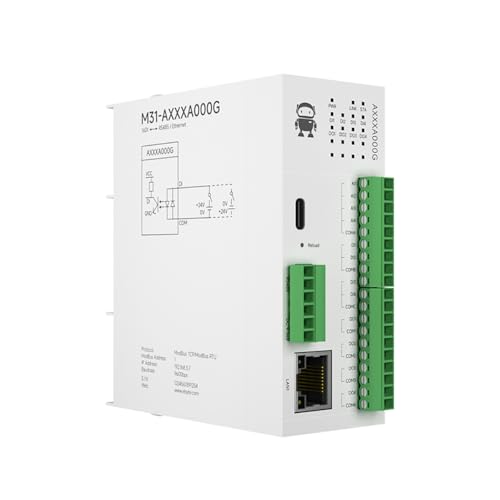 CDBAIRUI 16DI RS485 RJ45 Analog Switch Acquisition Distributed Remote IO Module Host Module M31-AXXXA000G Modbus TCP/RTU PNP NPN CDBAIRUI 16DI RS485 RJ45 Analog Switch Acquisition Distributed Remote IO Module Host Module M31-AXXXA000G Modbus TCP/RTU PNP NPN von CDBAIRUI