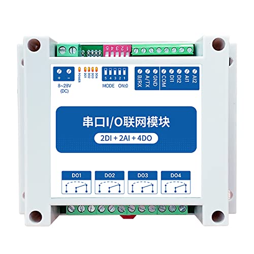 CDBAIRUI 4 Schalter-Ausgang 2DI+2AI+4DO RS485 ModBus RTU I/O Netzwerkmodule mit serieller Schnittstelle MA01-AACX2240 IOT Stabilität Watchdog für SPS CDBAIRUI 4 Schalter-Ausgang 2DI+2AI+4DO RS485 ModBus RTU I/O Netzwerkmodule mit serieller Schnittstelle MA01-AACX2240 IOT Stabilität Watchdog für SPS von CDBAIRUI
