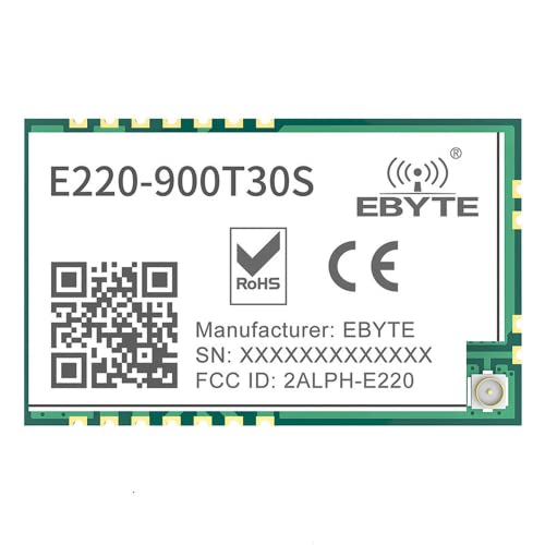 868 MHz 915 MHz LoRa Modul LLCC68 30 dBm10 km lange Reichweite RSSI Watchdog Wireless Transceiver Empfänger IPEX/Stempelloch 868 MHz 915 MHz LoRa Modul LLCC68 30 dBm10 km lange Reichweite RSSI Watchdog Wireless Transceiver Empfänger IPEX/Stempelloch von CDBAIRUI