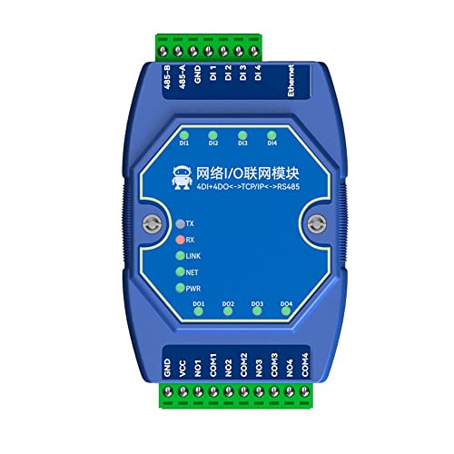 CDBAIRUI 4DI+4DO ModBus Gateway ME31-AXAX4040 IoT Ethernet I/O Networking Modem TCP Server RJ45 RS485 Acquisition Control Module CDBAIRUI 4DI+4DO ModBus Gateway ME31-AXAX4040 IoT Ethernet I/O Networking Modem TCP Server RJ45 RS485 Acquisition Control Module von CDBAIRUI