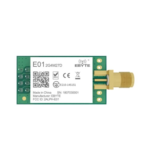 Kabelloses Modul E01-2G4M27D nRF24L01P 27dBm nRF24L01 PA LNA lange Reichweite 2,4 GHz SPI DIP IoT Modul Kabelloses Modul E01-2G4M27D nRF24L01P 27dBm nRF24L01 PA LNA lange Reichweite 2,4 GHz SPI DIP IoT Modul von CDBAIRUI