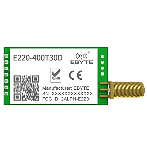 LLCC68 433MHz 470MHz DIP LoRa Wireless Modul 30dBm 10km RSSI WOR Watchdog Wireless Transceiver RF LoRa Modul LLCC68 433MHz 470MHz DIP LoRa Wireless Modul 30dBm 10km RSSI WOR Watchdog Wireless Transceiver RF LoRa Modul von CDBAIRUI