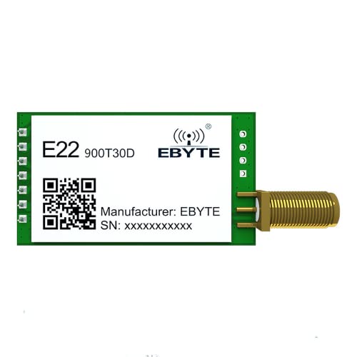 SX1262 868MHz 915MHz 30dBm 10km Reichweite 5V UART GPIO ISM Band 868Mhz LoRa RF Modul für industrielle Herstellung, Smart Home, Intelligent Farm, Hotelplan SX1262 868MHz 915MHz 30dBm 10km Reichweite 5V UART GPIO ISM Band 868Mhz LoRa RF Modul für industrielle Herstellung, Smart Home, Intelligent Farm, Hotelplan von CDBAIRUI