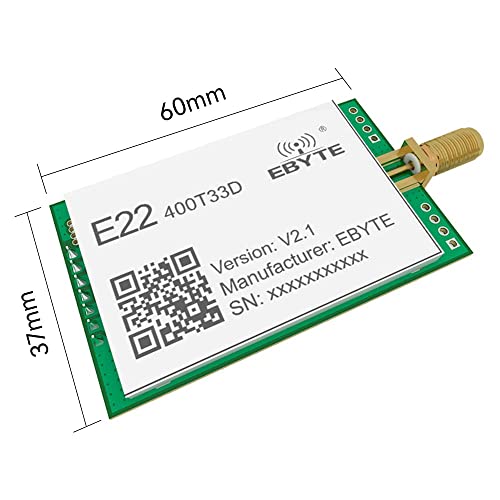 Lora Wireless Modul 33dBm 433MHz 470MHz E22-400T33D Long Distance 16KM SMA-K Small Size RSSI UART DIP Modul Lora Wireless Modul 33dBm 433MHz 470MHz E22-400T33D Long Distance 16KM SMA-K Small Size RSSI UART DIP Modul von CDBAIRUI