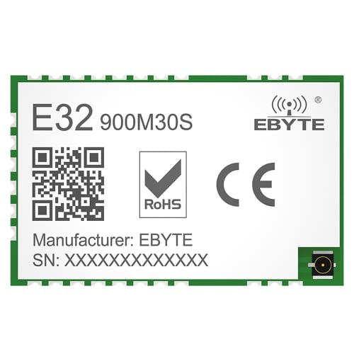 SX1276 LoRa SPI Funkmodul 868MHz 915MHz 30dBm Lange Reichweite 10km IPEX Stecker SMD Datensender SX1276 LoRa SPI Funkmodul 868MHz 915MHz 30dBm Lange Reichweite 10km IPEX Stecker SMD Datensender von CDBAIRUI