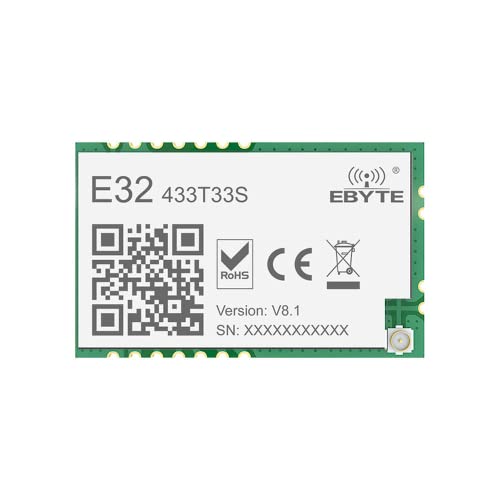 Lora Wireless Module RF Transceiver SMD 433MHz E32-433T33S 33 dbm Langstreckenbeziehung 12 kM Wake on Air IPEX Stempelloch Lora Wireless Module RF Transceiver SMD 433MHz E32-433T33S 33 dbm Langstreckenbeziehung 12 kM Wake on Air IPEX Stempelloch von CDBAIRUI