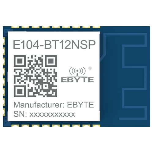 TLSR8253F512 BLE MESH Netzwerk-Funkmodul 2,4 GHz 10dBm PCB SMD SIG Mesh UART 60m IoT E104-BT12NSP Wireless Fernbedienung TLSR8253F512 BLE MESH Netzwerk-Funkmodul 2,4 GHz 10dBm PCB SMD SIG Mesh UART 60m IoT E104-BT12NSP Wireless Fernbedienung von CDBAIRUI