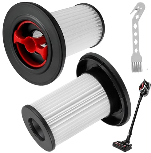 CDDCWZ 2 Stück Ersatzfilter für Bosch Unlimited Gen2 Serie 8 Staubsauger, HEPA Filter für Bosch Staubsauger 12036642,12023349 (mit Bürsten) von CDDCWZ