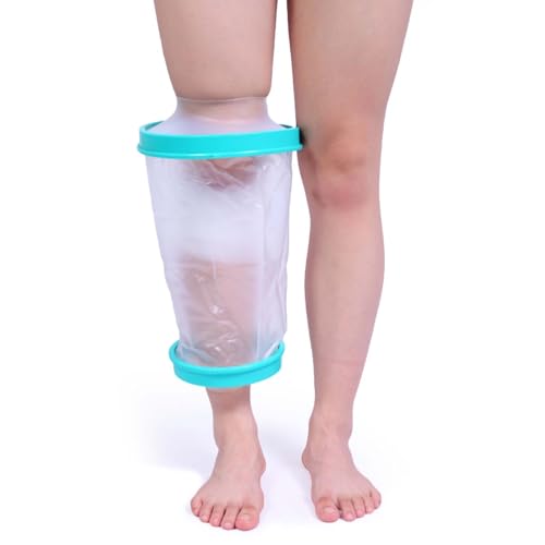 CDDCWZ Gipsschutz Wasserdicht Schoß Duschschutz Ellenbogenbereich Schoßschutz Beim Baden Wiederverwendbar Schoß Gips Duschhülle von CDDCWZ