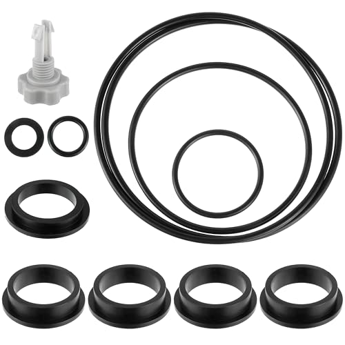 Sandfilterpumpe Ersatzteile für Intex Dichtungen Sandfilterpumpen Ersatzteile 25013,Pool Zubehör für Intex Pool Inklusive 1stk Luftablassventil 11stk O-Ringen für Verschiedene Teile(Schwarz, 12 Stück) Sandfilterpumpe Ersatzteile für Intex Dichtungen Sandfilterpumpen Ersatzteile 25013,Pool Zubehör für Intex Pool Inklusive 1stk Luftablassventil 11stk O-Ringen für Verschiedene Teile(Schwarz, 12 Stück) von CDDCWZ