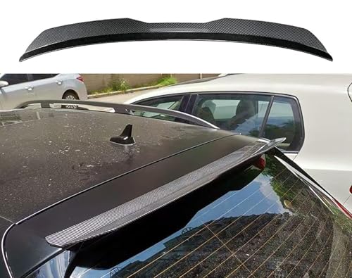 CDDHQFD ABS Auto Heckspoiler für Renault Megane Coupe Monaco GP 2011-2012, Dach Kofferraum Spoiler Kofferraum Flügel Lippe Platte Tuning Zubehör,Carbon Pattern von CDDHQFD