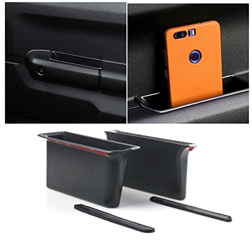 CDEFG [2 Stück] Suzuki Jimny JB64 JB74 Auto Aufbewahrungsbox Autotür Innenrahmen Box Abdeckungen Innenraum Zubehör Storage Box von CDEFG
