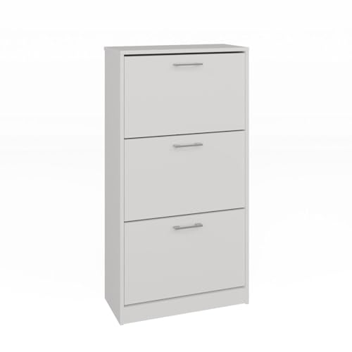 CDF Schuhschrank Paula | Farbe: WEIß | Ideal für Vorzimmer, Flur, Büro | Schuhaufbewahrung | Schuhregale | modern | offene Einlegenböden CDF Schuhschrank Paula | Farbe: WEIß | Ideal für Vorzimmer, Flur, Büro | Schuhaufbewahrung | Schuhregale | modern | offene Einlegenböden von CDF
