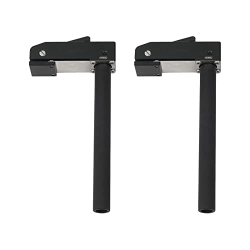 2 Stück 19mm Verlängerte Holzbearbeitung Schreibtischpresse, Hundeloch schnell wirkende Halteklemme, Holzbearbeitung Schreibtisch-Clip, verstellbarer Rahmen schnell fixierte Clip-Klemmbefestigung von CDIYTOOL