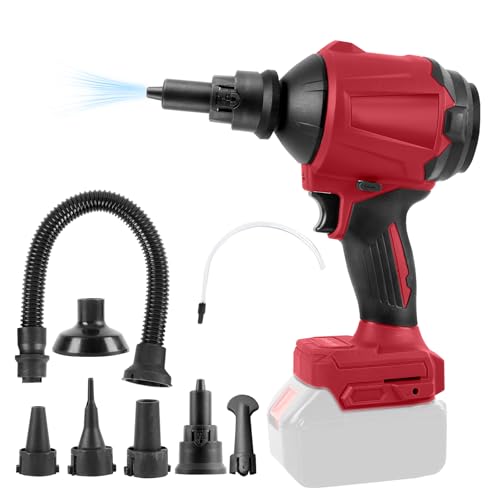 Akku-Staubgebläse für Milwaukee 18 V Akku, 40.000 U/min, Handhel Druckluft-Staubwedel, 447 km/h, für Garagen, Werkstatt, Sägewerk, Raum, Hausreinigung (keine Batterie) von CDIYTOOL