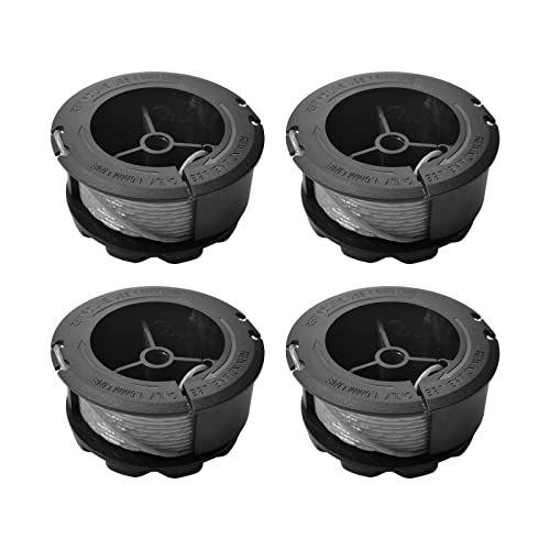 F016800570 Ersatz-Trimmerspule, 1,6 mm, 6 m, für Bosch Universal GrassCut 18 18-26 18-260 Rasentrimmer, 1,6 mm, 6 m Schnur (4 Spulen) von CDIYTOOL