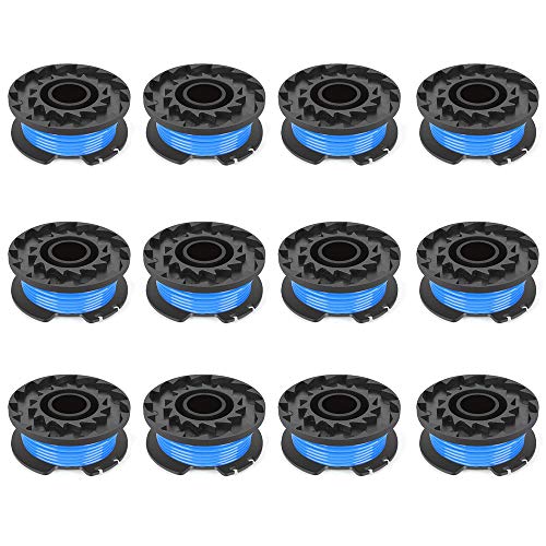 CDIYTOOL 12 Stück Fadentrimmer Ersatzspule, Auto-Feed Ersatz Trimmerspule Garten Rasentrimmer Linie Ersatzteile für Greenworks Unkrautfresser String CDIYTOOL 12 Stück Fadentrimmer Ersatzspule, Auto-Feed Ersatz Trimmerspule Garten Rasentrimmer Linie Ersatzteile für Greenworks Unkrautfresser String von CDIYTOOL