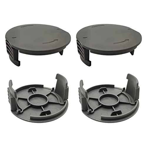 CDIYTOOL 4 Stück F016F05320 Ersatz-Spulenabdeckung, Bosch F016F05320 Abdeckung, Ersatz-Spulenabdeckung für EasyGrassCut 18-230 Rasentrimmer von CDIYTOOL