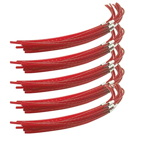 CDIYTOOL Bosch F016800181 Ersatz-Rasentrimmerfaden für ART 26 Combitrim Rasentrimmer, 31 cm lang, 3,5 mm Durchmesser, Ersatzspulenfaden für Bosch ART26 (50 Stück) von CDIYTOOL