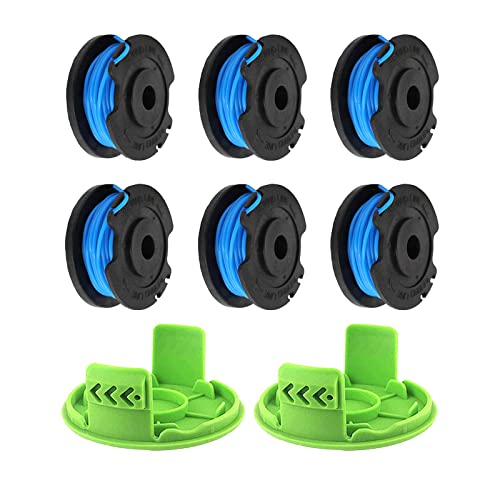 CDIYTOOL Ersatz Rasentrimmer Spule, Ø1,65 mm 4,9 m lange Greenworks Trimmer Spule Line für 24V Rasentrimmer G24LT, G24LTK2, G24LT30M, G24LT30MK2 von CDIYTOOL